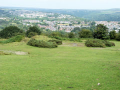 
Pant Glas trial shaft, Cwmbyrgwm, July 2011